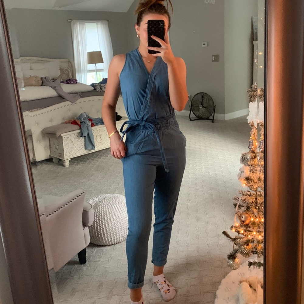 Jean jumpsuit!